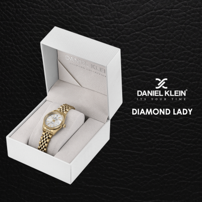 MONTRE FEMME DANIEL KLEIN DIAMOND DK.1.14027-2 | PRAGA TUNISIE