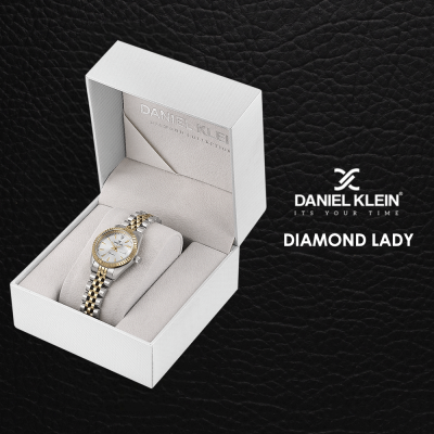 MONTRE FEMME DANIEL KLEIN DIAMOND DK.1.14027-3 | PRAGA TUNISIE
