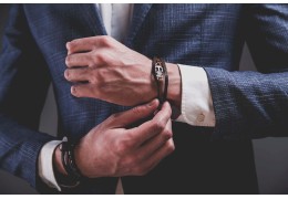 Matériaux tendance des bracelets pour hommes